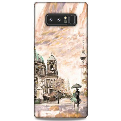 Cityx (10) Samsung Galaxy Note 8 Kılıf Silikon Kapak Desenli