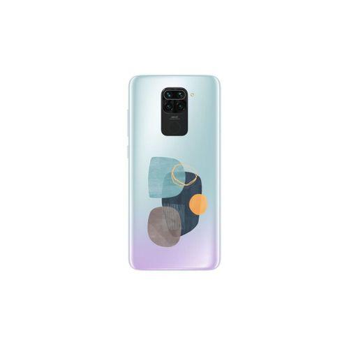 Xiaomi Redmi Note 9 wall Art Desenli Şeffaf Telefon Kılıfı
