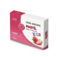Miraderm One Drops Çilek + C Vitamini Kids 24 Pastil 8684252160464