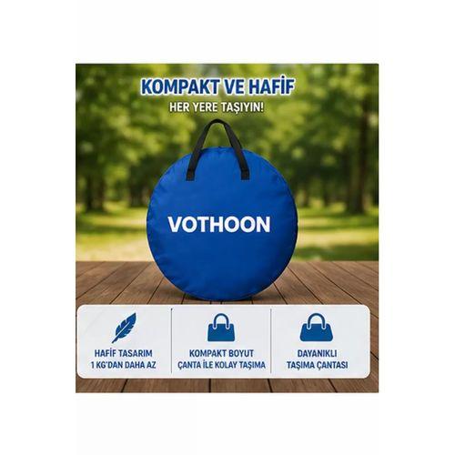 Otomatik Kabin Giyinme Çadırı 120x120x190 Cm Üst H.alandırma Yan Pencereli Duş & Wc Çadırı M.i