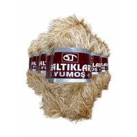 5 Adet Yumoş Sakallı El Örgü Ipi Yünü 100