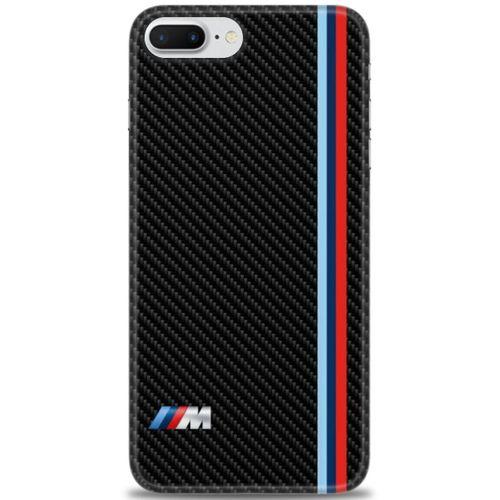 iPhone 8 Plus Kılıf HD Baskılı Kılıf - BMW + Tam Ekran Koruyucu