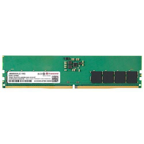 Transcend 16GB(1x16GB) 4800Mhz UDIMM DDR5 CL40 Ram (JM4800ALE-16G)