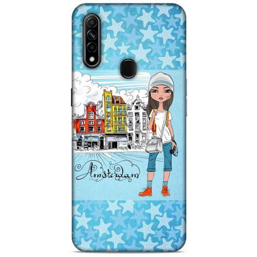 Sokak Modası 100 Oppo A31 Kılıf Desenli Silikon