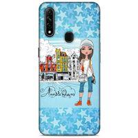 Sokak Modası 100 Oppo A31 Kılıf Desenli Silikon