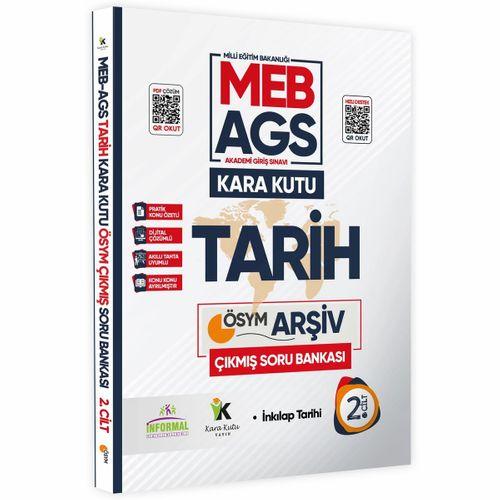 MEB AGS Tarihin Kara Kutusu 2 cilt En Kapsamlı ÖSYM Çıkmış Soru Bankası Konu Özetli Dijital Çözümlü