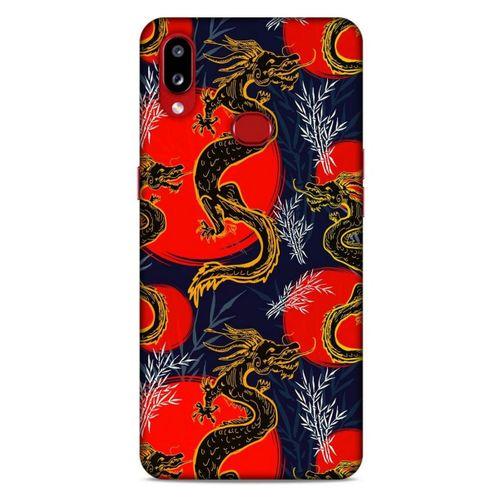 Samsung Galaxy A10s Kılıf Dragons (30) Silicone Case Ejderha Cizimi