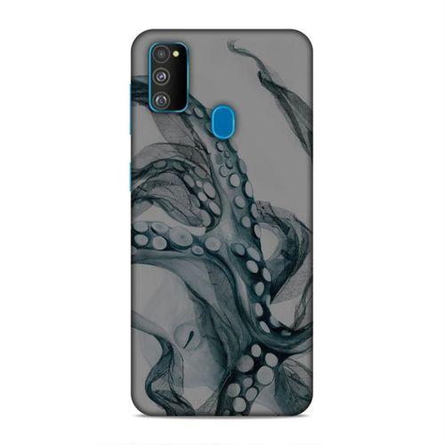 Samsung Galaxy M30s Kılıf Ahtapot Arka Kapak Silikon Koruma Full Koruyucu