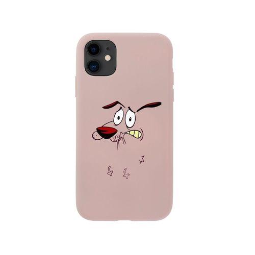 iPhone 11 Pink Panther Tasarımlı Pembe Telefon Kılıfı