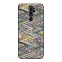 Oppo A5 2020 Uyumlu Kılıf Romans (47) Crystal Flex Kılıf Zig Zag