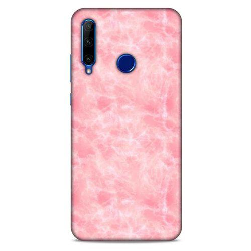 Mermer Desenli (4) Tema Koruma Kılıfı Pembe Huawei Honor 20 Lite Kılıf