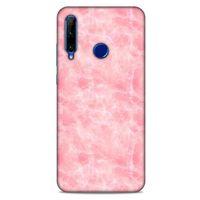 Mermer Desenli (4) Tema Koruma Kılıfı Pembe Huawei Honor 20 Lite Kılıf