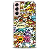 Samsung Galaxy S22 Plus Kılıf HD Baskılı Kılıf - Bang + Tam Ekran Koruyucu