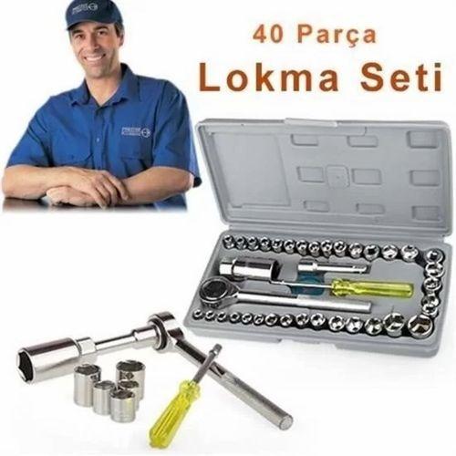 Özel Çantalı 40 Parça Cırcırlı Lokma Seti