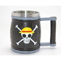 One Piece Temalı 3d Kabartmalı Çelik Kupa Bardak