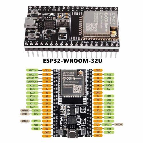 ESP32-32U Wifi + Bluetooth Geliştirme Modülü