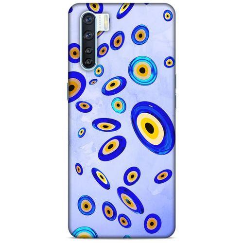 Nazarium (41) Desenli Silikon Kapak Oppo A91 Kılıf