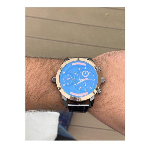 Time One Premium Erkek Saat (Çift Kadranlı) Rose