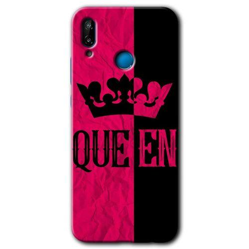 Huawei P20 Lite Kılıf HD Desen Baskılı Arka Kapak - Queen