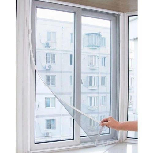 Pencere Sineklik Tülü 100x150 Cm Çift Taraflı Bant Hediyeli Kesilebilir Tül Sineklik Seti