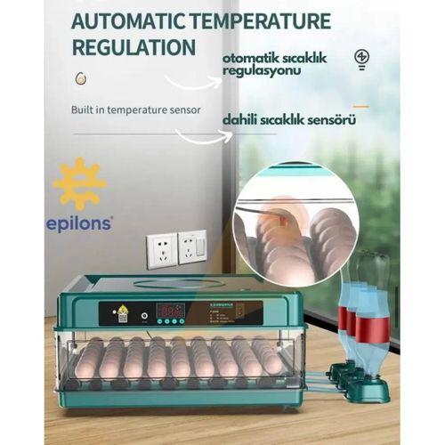 Kuluçka Makinesi 130 T.uk Yumurtalı Extra Yedek Motorlu İncubator