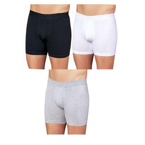 Huma One Erkek  Lycralı Düz Boxer 2170