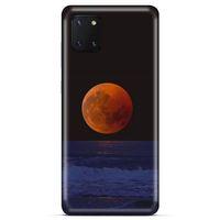 Lopard Huawei Y5P Uyumlu Kılıf Gece'S (38) Neo Hybrid Kılıf Kızıl Ay