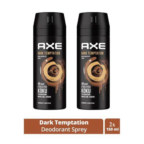 2 Adet Axe Dark Temptatıon Bay Parfüm Kofre 150 ml
