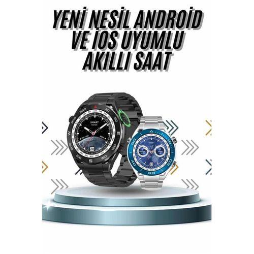 Akıllı Saat 1.62 İnç Ultimate Nabız Sensörlü Sesli Görüşme Yapabilen Yeni Nesil