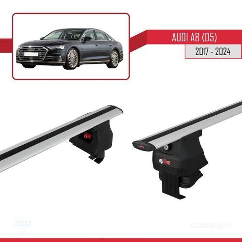 Audi A8 (D5/4N) 2017 ve Sonrası ile uyumlu ACE-4 Ara Atkı Tavan Barı GRİ