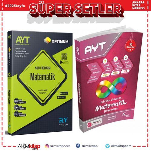 Referans AYT Matematik Soru Bankası ve Doktrin Sıfırdan Sonsuza Deneme Seti 2 Kitap