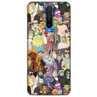 Xiaomi Poco X2 Uyumlu Kılıf Rick And Morty (33) Hybrid Kılıf Killer Rick