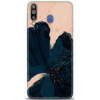 Samsung Galaxy M30 Kılıf HD Baskılı Kılıf - Renk Bulutu + Tam Ekran Koruyucu
