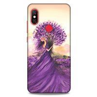 Y.Liva-2021 Özel Seri Lavanta Xiaomi Mi A2 Lite Kılıf Silikon Kapak