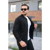 Erkek Scuba Süet Kumaş Bomber Hırka