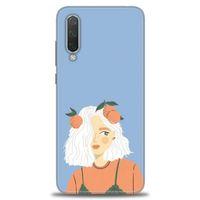 Xiaomi Mi 9 Lite Kılıf HD Baskılı Kılıf - Beyaz Saçlı Kız + Tam Ekran Koruyucu