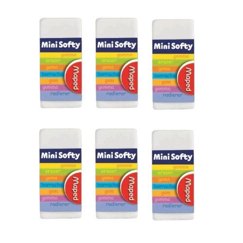 MAPED MİNİ SOFTY SİLGİ ( 6 Adet )