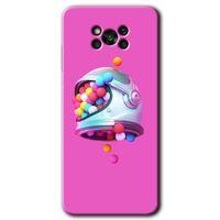 Poco x3 Pro Kılıf HD Desen Baskılı Arka Kapak + Temperli Cam - Uzay Başlığı