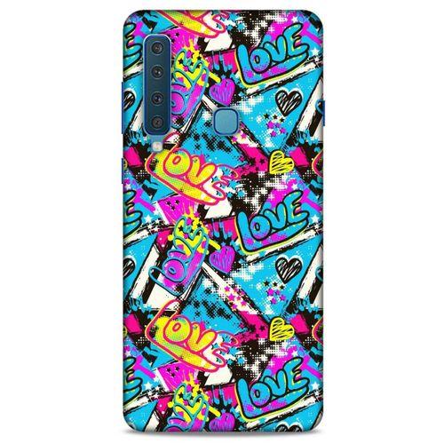 Graffitix (23) Desenli Silikon Kapak Samsung Galaxy A9 2018 Kılıf