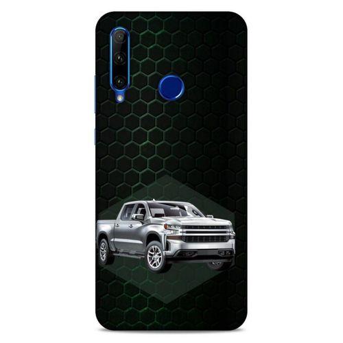 Lopard Huawei Honor 20 Lite Uyumlu Kılıf PickUpX (1) Kılıfı Gri