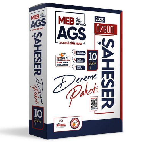 2025 MEB AGS Şaheser DENEME Paketi YENİ SİSTEM 10lu KURUMSAL Çözümlü Deneme(TG Mobil Değerlendirme)