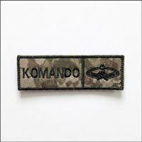 Komando İsimlik - Kamuflaj Ajanda Uyumlu - 4cm x 12 cm