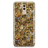 Huawei Mate 20 Lite Kılıf Honey Doodle Arka Kapak Koruma Desenli Full Koruyucu