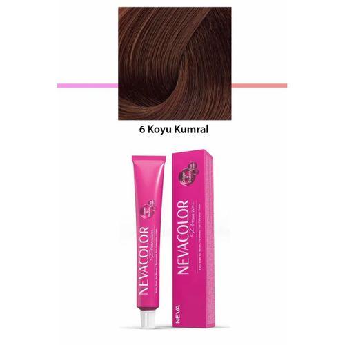 Premium 6 Koyu Kumral - Kalıcı Krem Saç Boyası 50 g Tüp