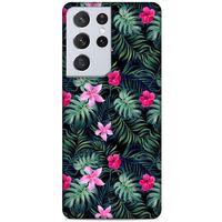 Lopard Samsung Galaxy S21 Ultra Uyumlu Kılıf Botanix (32) Soft Silikon Kılıf