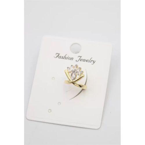 Taşlı Kıkırdak Küpe - Altın