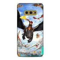 Samsung Galaxy S10e Kılıf Dragons (32) Soft Silikon Kılıf Ejderhanı Nasıl Eğitirsin