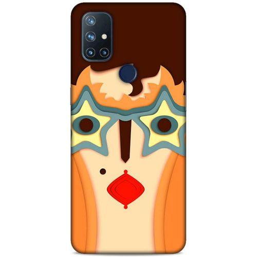 Lopard One Plus Nord N10 5G Uyumlu Kılıf Soyut Sanat (2) Kabı Desenli