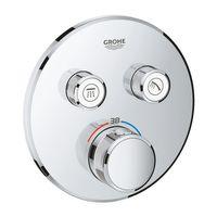 Grohe Grohtherm SmartControl Çift Valfli Akış Kontrollü Ankastre Termostatik Duş Bataryası 29119000