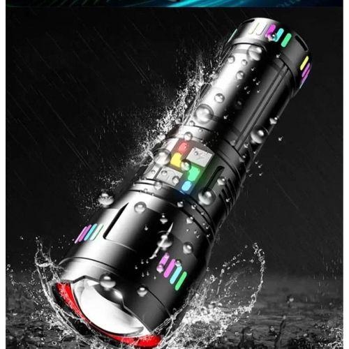 Pro F-3002 Alüminyum Tg Led Gece Şeritli Type-c Şarjlı El Feneri